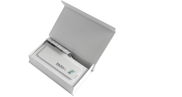 Abbildung: Powerbank Classic Flat – Verpackungslösung Schmuckbox mit Magnetverschluss